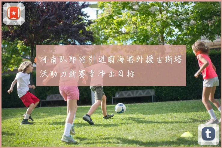 河南队即将引进前海港外援古斯塔沃助力新赛季冲击目标